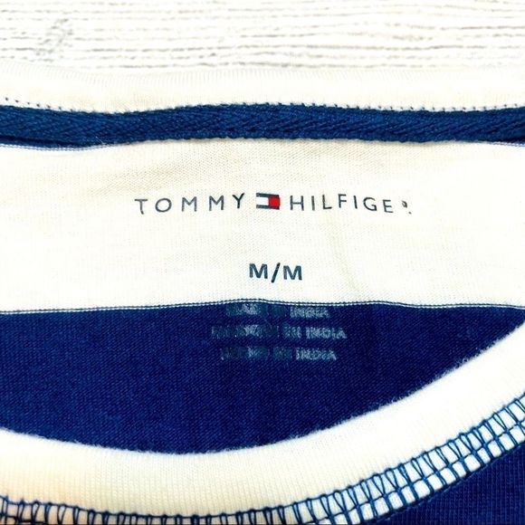 Tommy Hilfiger Long Sleeve Striped Shirt Dress | M - Picture 5 of 10